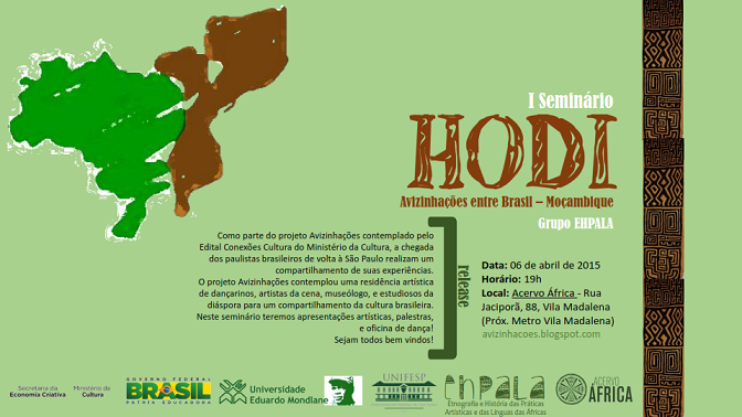 I Seminário HODI, avizinhações entre Brasil – Moçambique